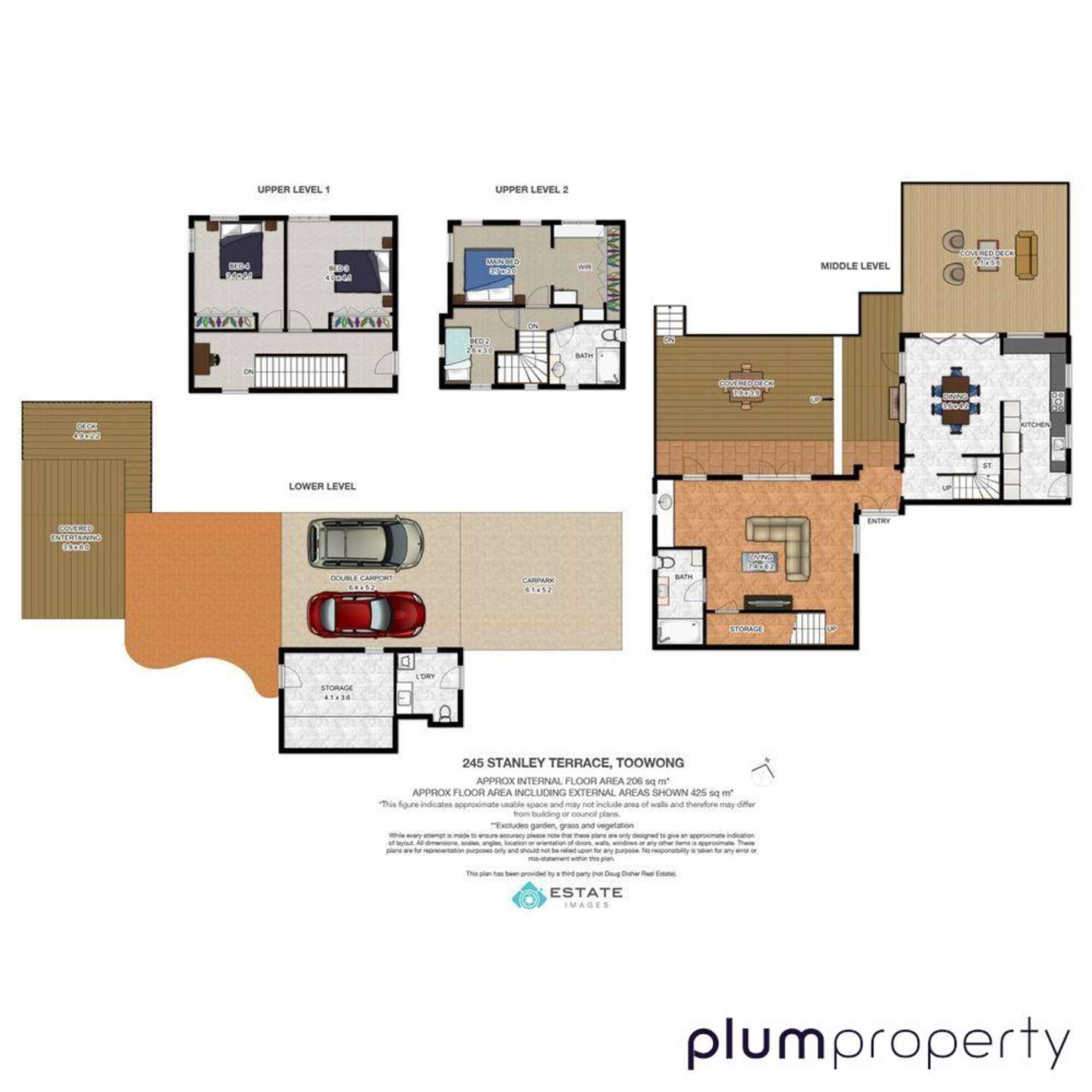 Floorplan of Homely house listing, 245 Stanley Terrace, Taringa QLD 4068