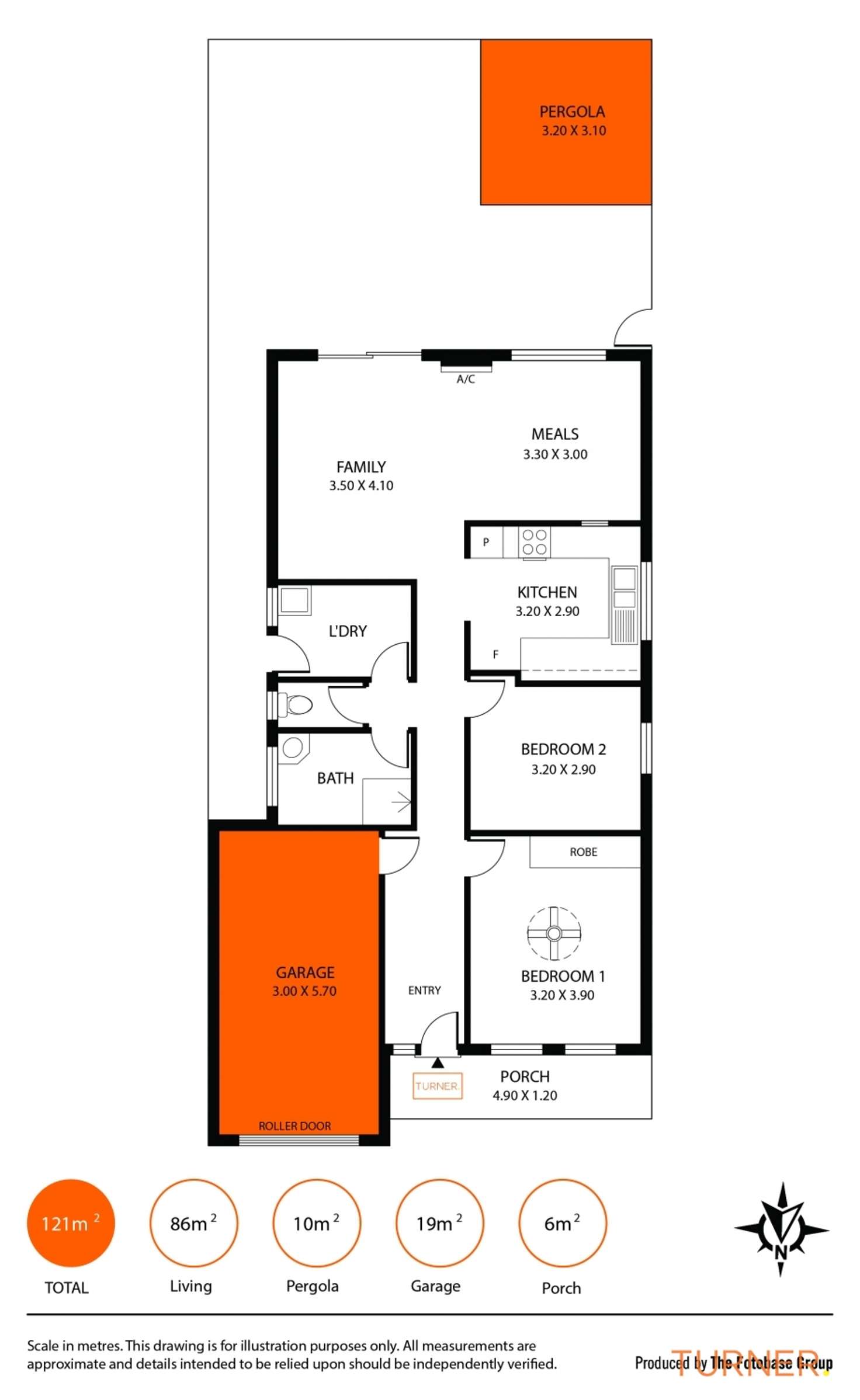 Floorplan of Homely unit listing, 1/63 Austral Street, Morphettville SA 5043