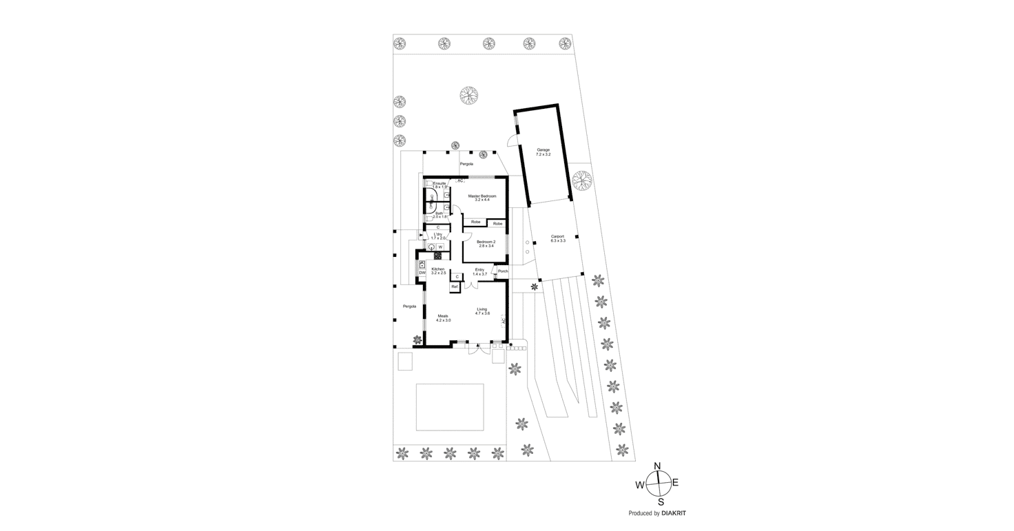 Floorplan of Homely house listing, 3 Lynn Street, Seaford VIC 3198