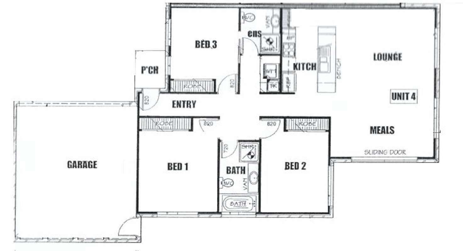 Floorplan of Homely house listing, 4/37 Sylvan Grove, Pascoe Vale VIC 3044