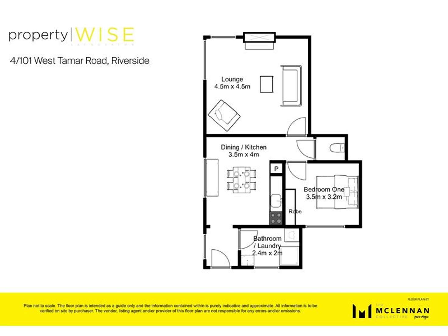 Floorplan of Homely house listing, 4/101 West Tamar Road, Trevallyn TAS 7250