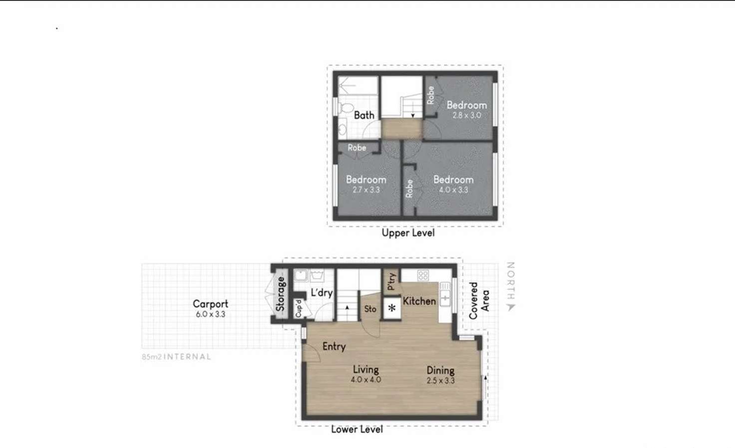 Floorplan of Homely townhouse listing, 4/67 Nerang Street, Nerang QLD 4211