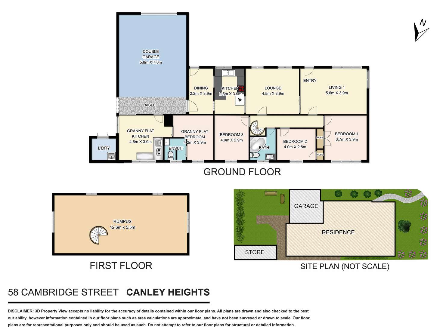 Floorplan of Homely house listing, 58 Cambridge Street, Canley Heights NSW 2166
