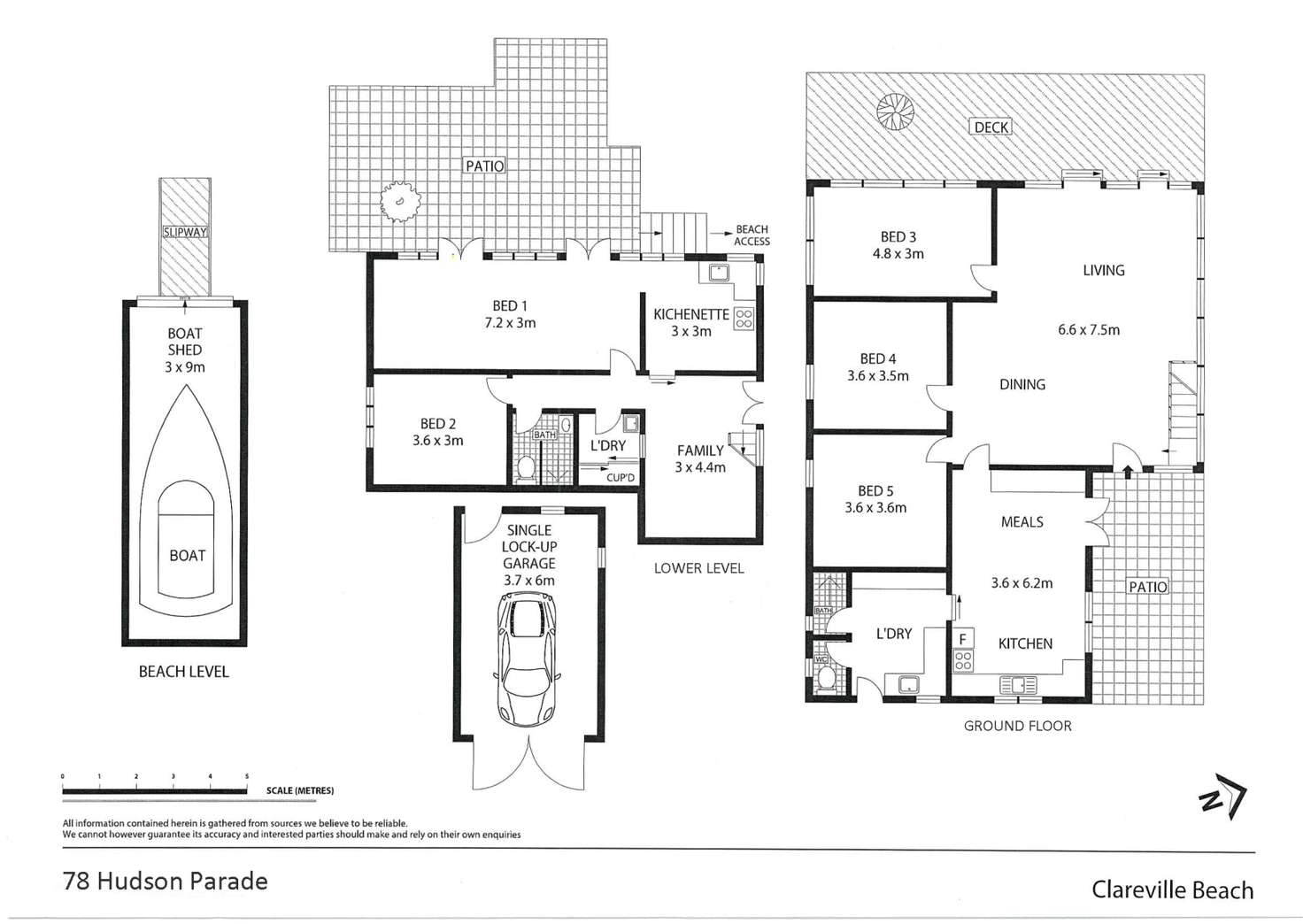 Floorplan of Homely house listing, 78 Hudson Parade, Clareville NSW 2107