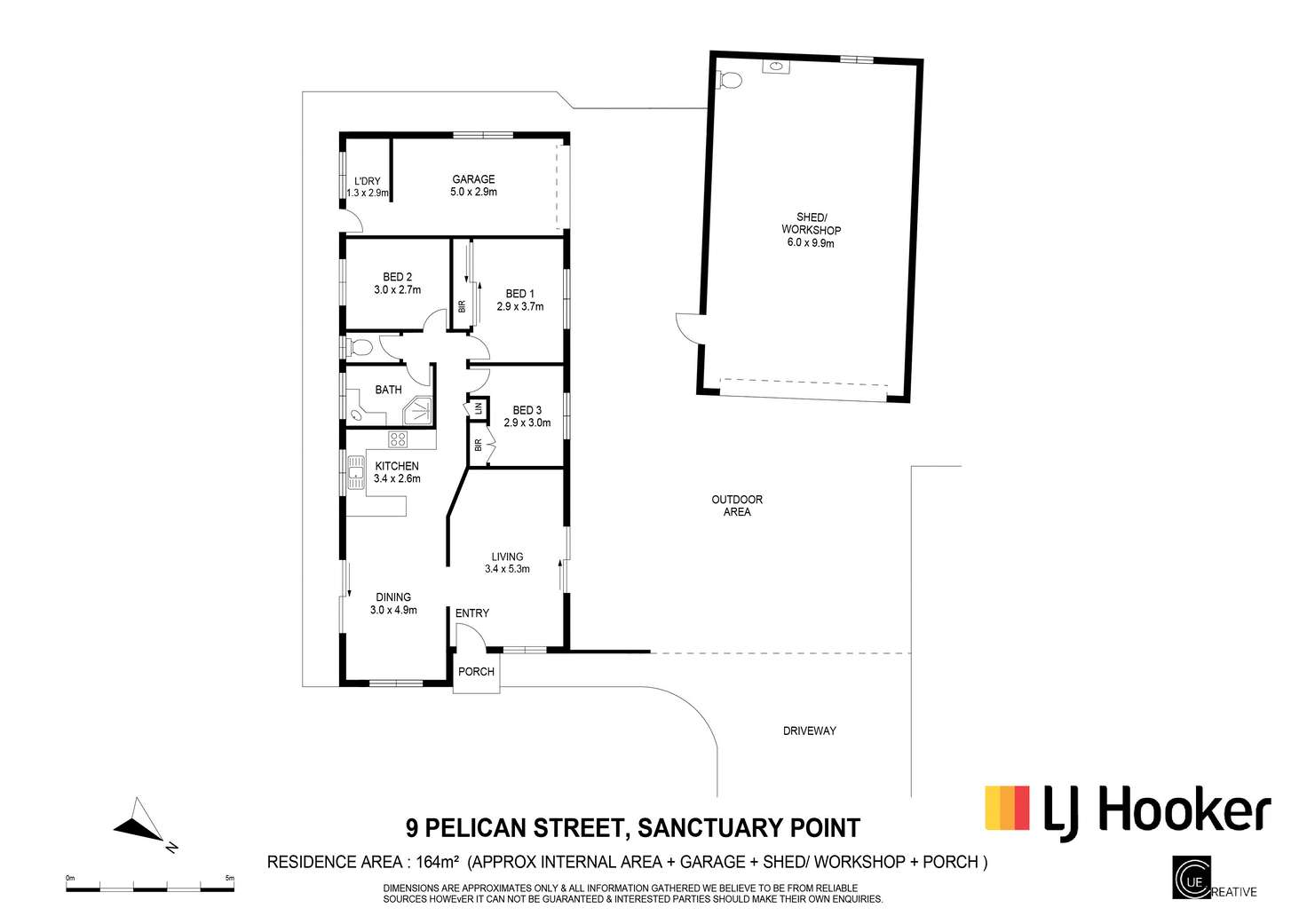 Floorplan of Homely house listing, 9 Pelican Street, Sanctuary Point NSW 2540