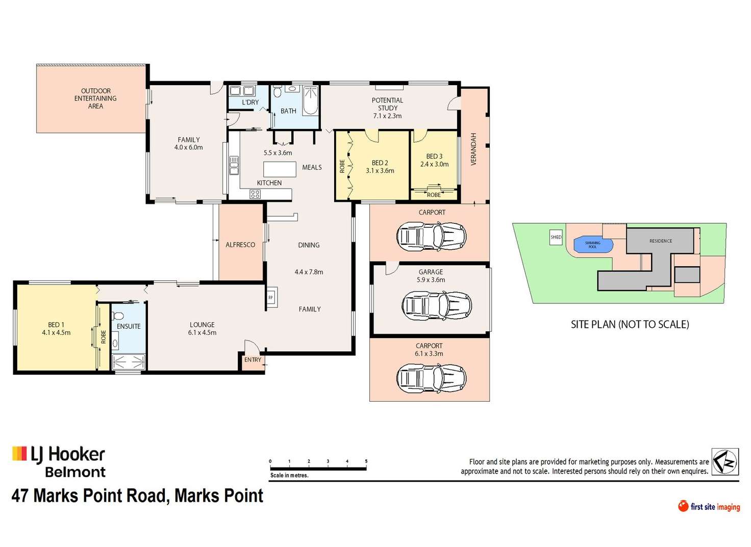 Floorplan of Homely house listing, 47 Marks Point Road, Marks Point NSW 2280
