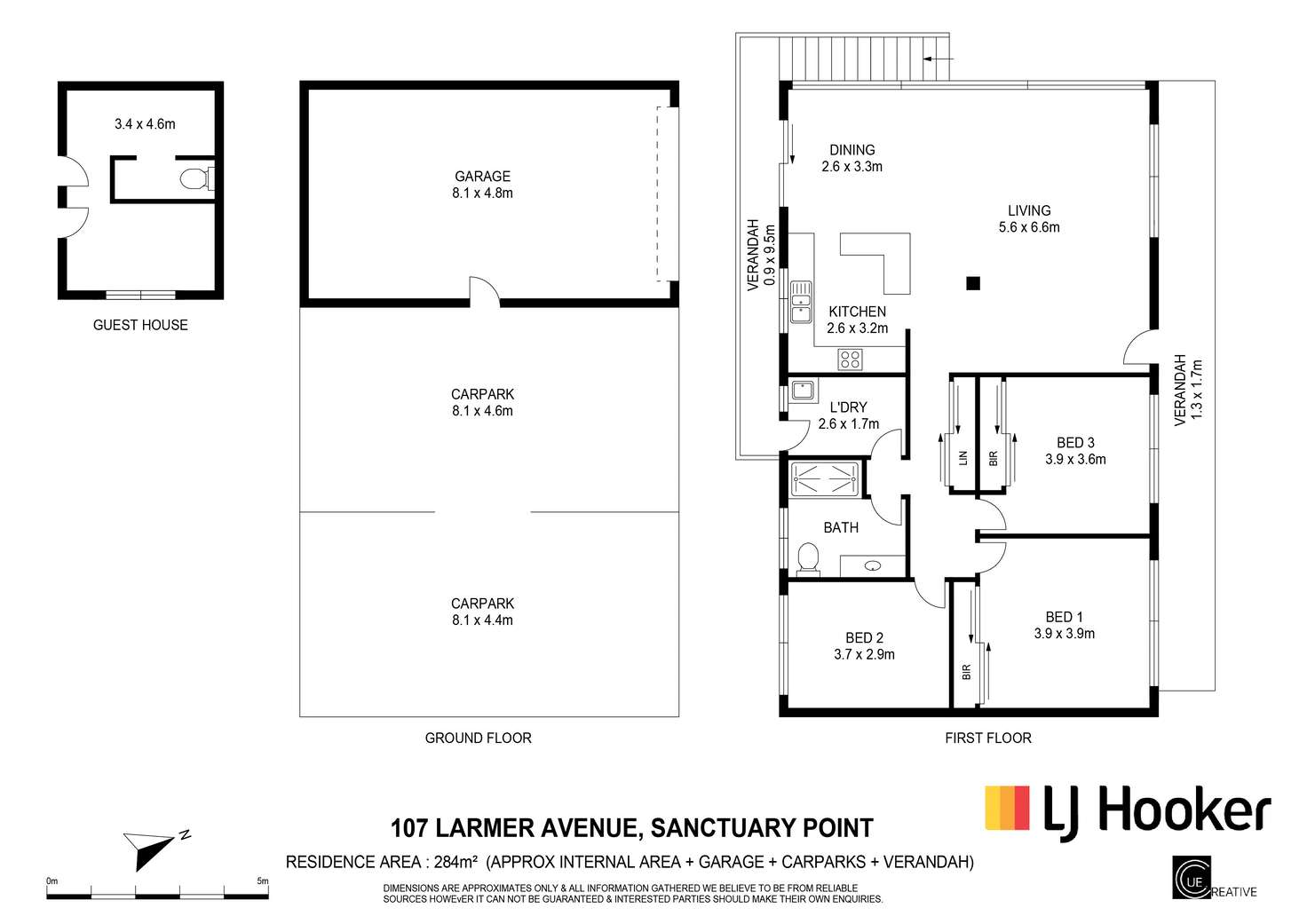 Floorplan of Homely house listing, 107 Larmer Avenue, Sanctuary Point NSW 2540