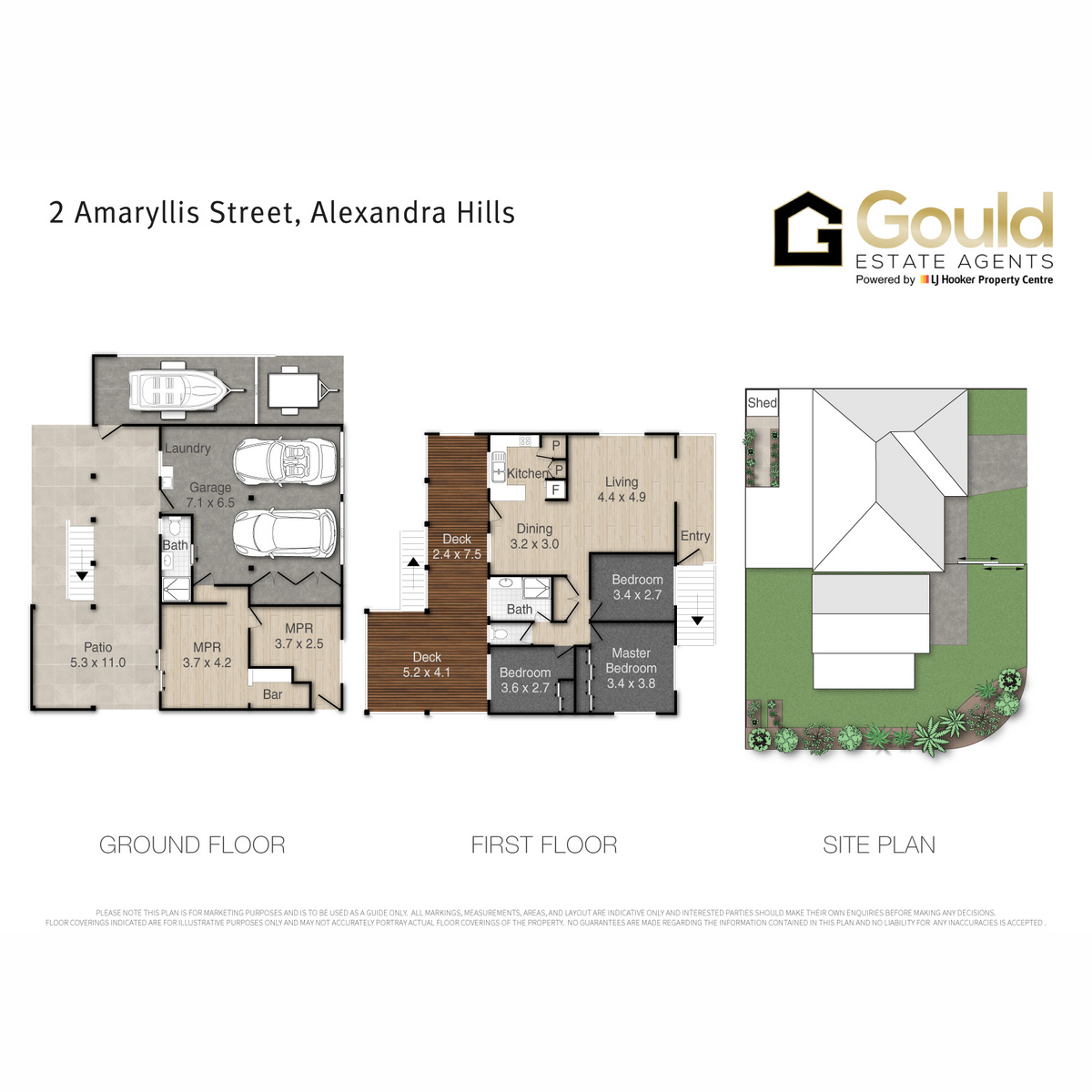 Floorplan of Homely house listing, 2 Amaryllis Street, Alexandra Hills QLD 4161