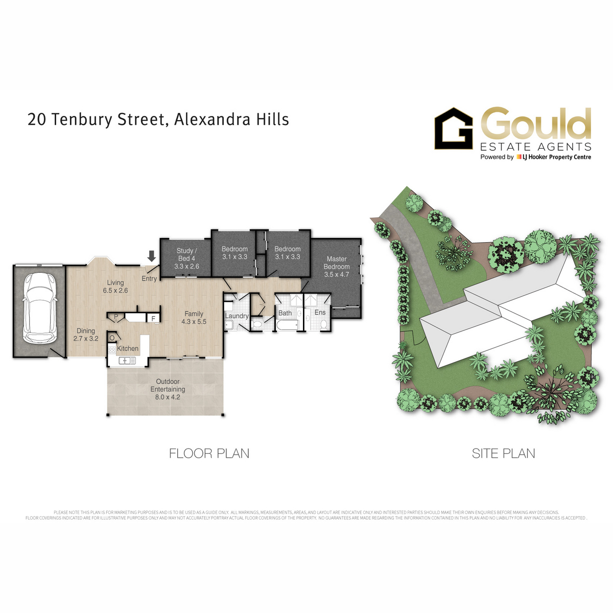Floorplan of Homely house listing, 20 Tenbury Street, Alexandra Hills QLD 4161