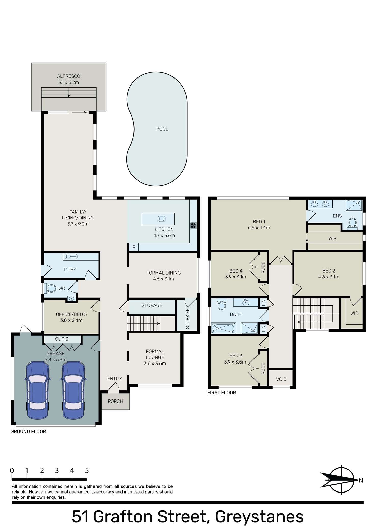 Floorplan of Homely house listing, 51 Grafton Street, Greystanes NSW 2145