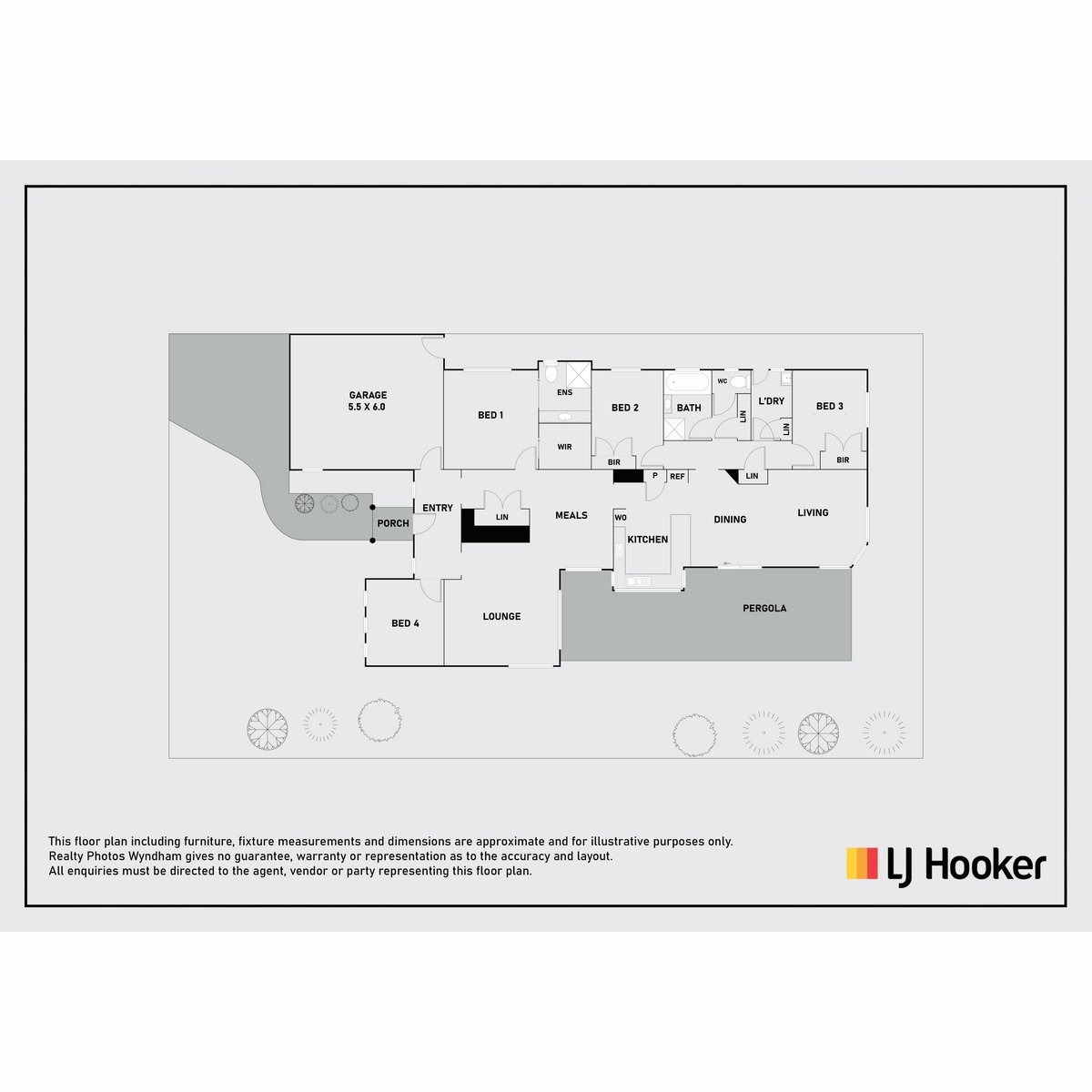 Floorplan of Homely house listing, 51 Foxwood Drive, Point Cook VIC 3030