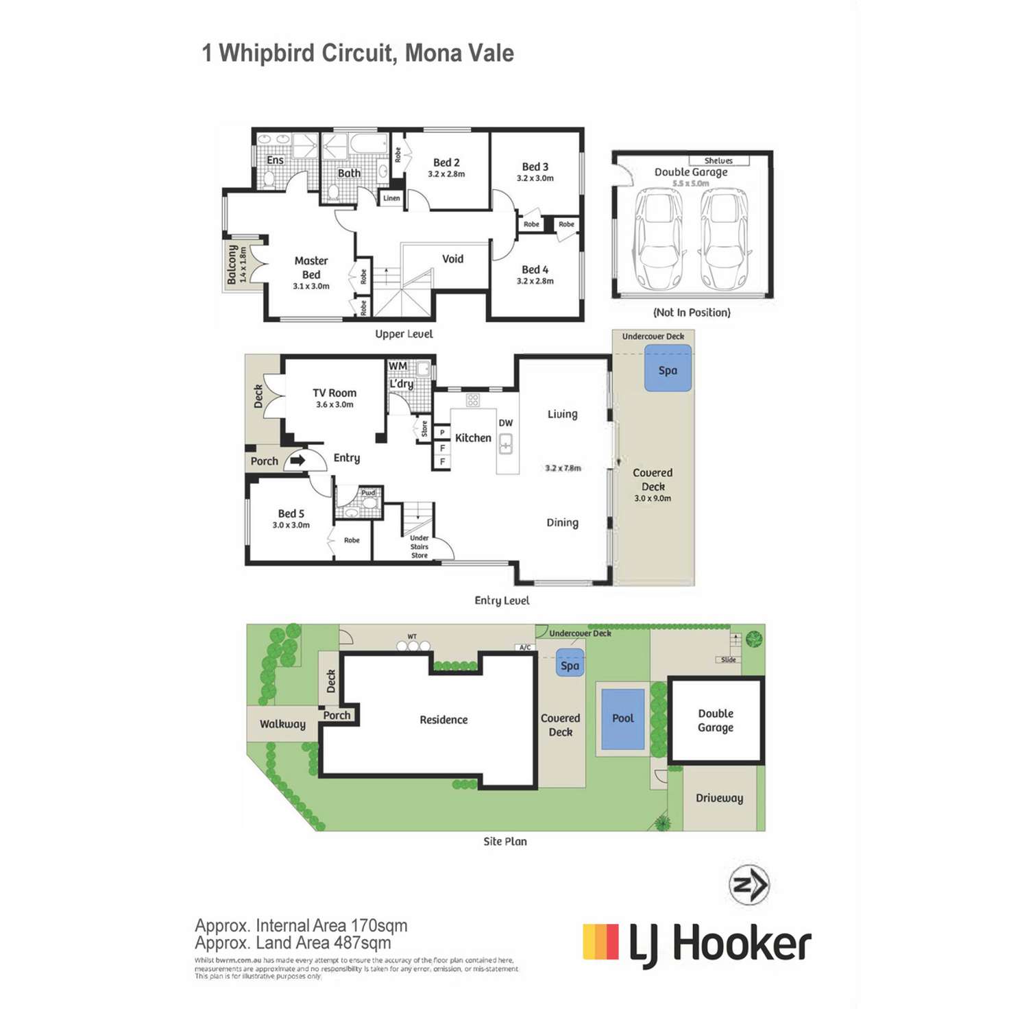 Floorplan of Homely house listing, 1 Whipbird Circuit, Mona Vale NSW 2103