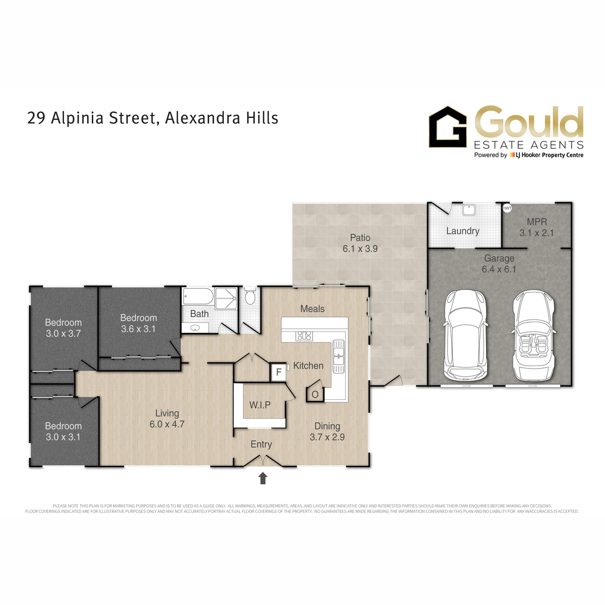 Floorplan of Homely house listing, 29 Alpinia Street, Alexandra Hills QLD 4161