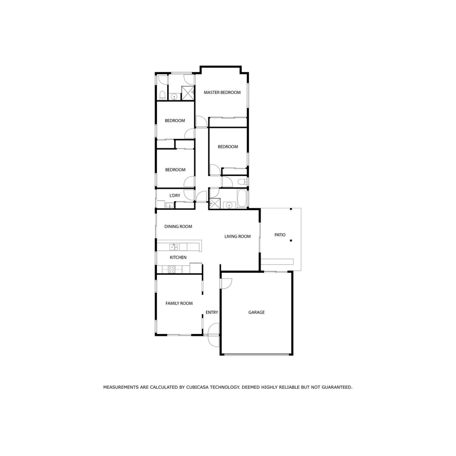 Floorplan of Homely house listing, 15 Karaman Court, Dakabin QLD 4503