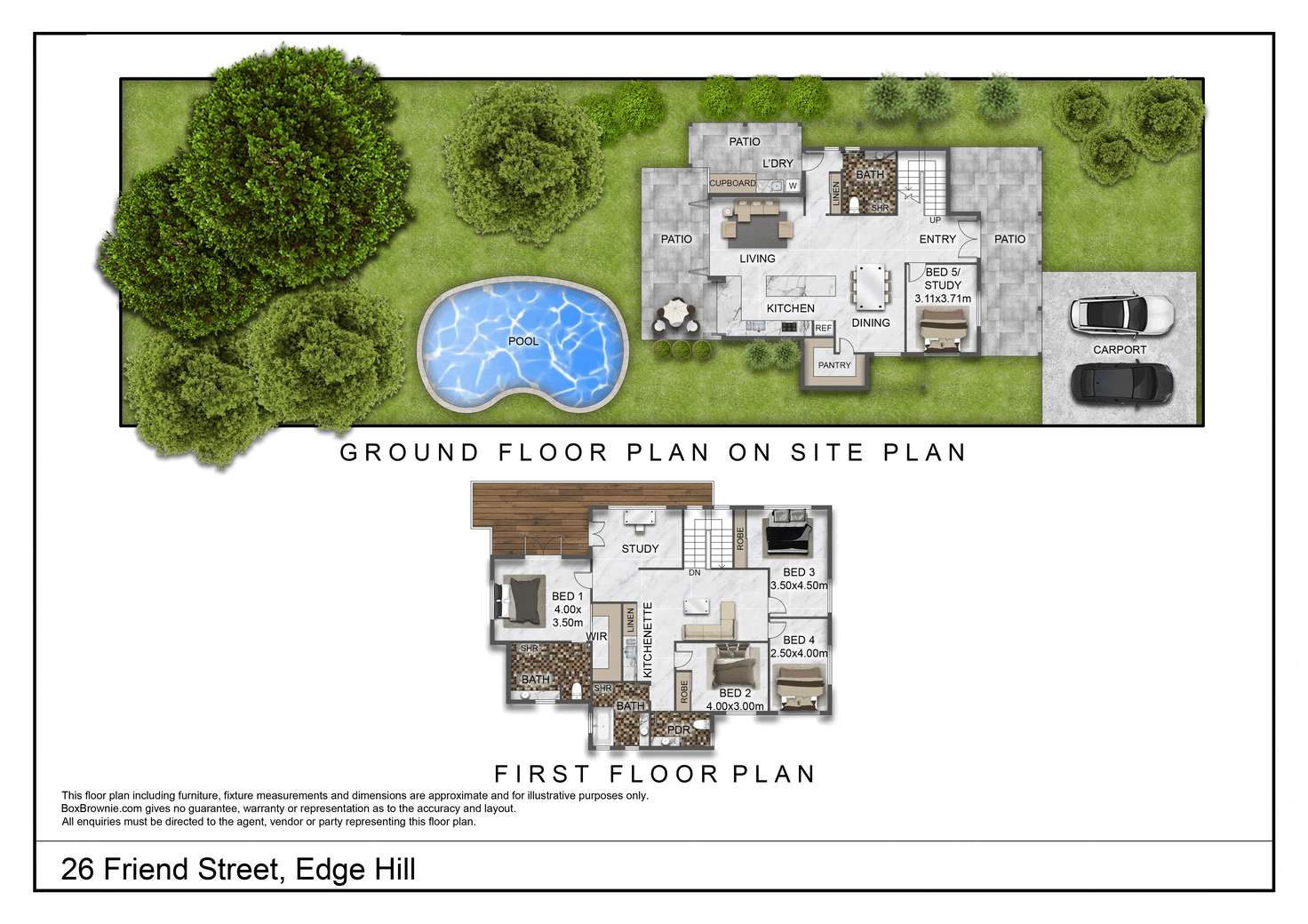 Floorplan of Homely house listing, 26 Friend Street, Edge Hill QLD 4870