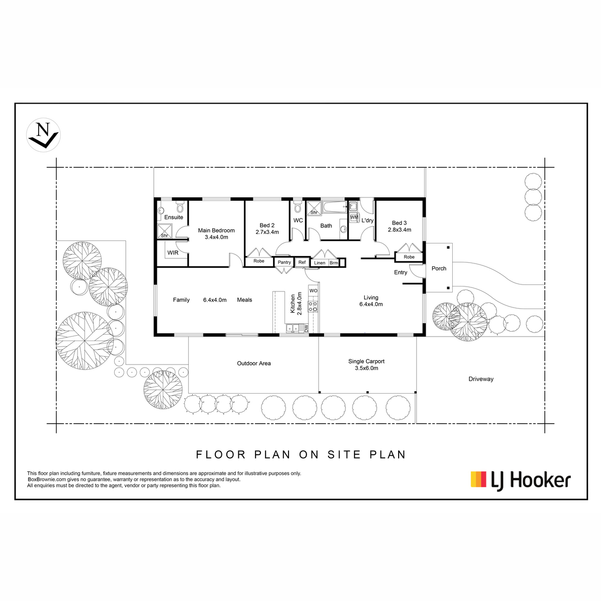Floorplan of Homely house listing, 52 Foxwood Drive, Point Cook VIC 3030