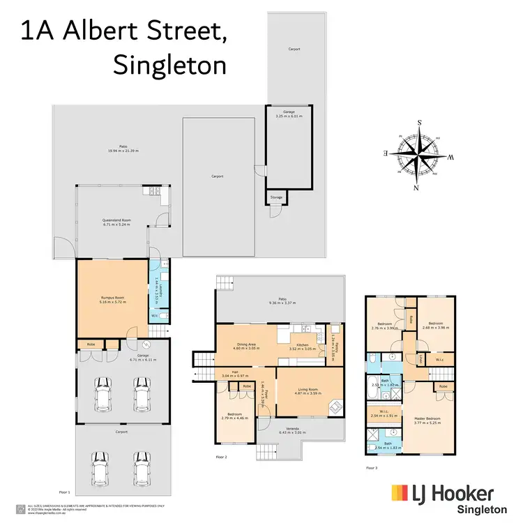 Floorplan of Homely house listing, 1A Albert Street, Singleton NSW 2330