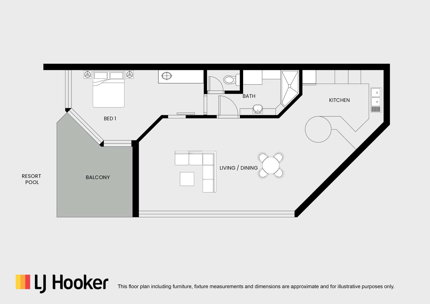 Floorplan of Homely unit listing, 3/15 Garrick Street, Port Douglas QLD 4877