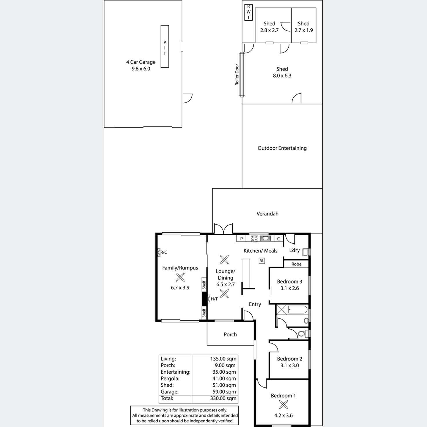 Floorplan of Homely house listing, 20 White Avenue, Lockleys SA 5032