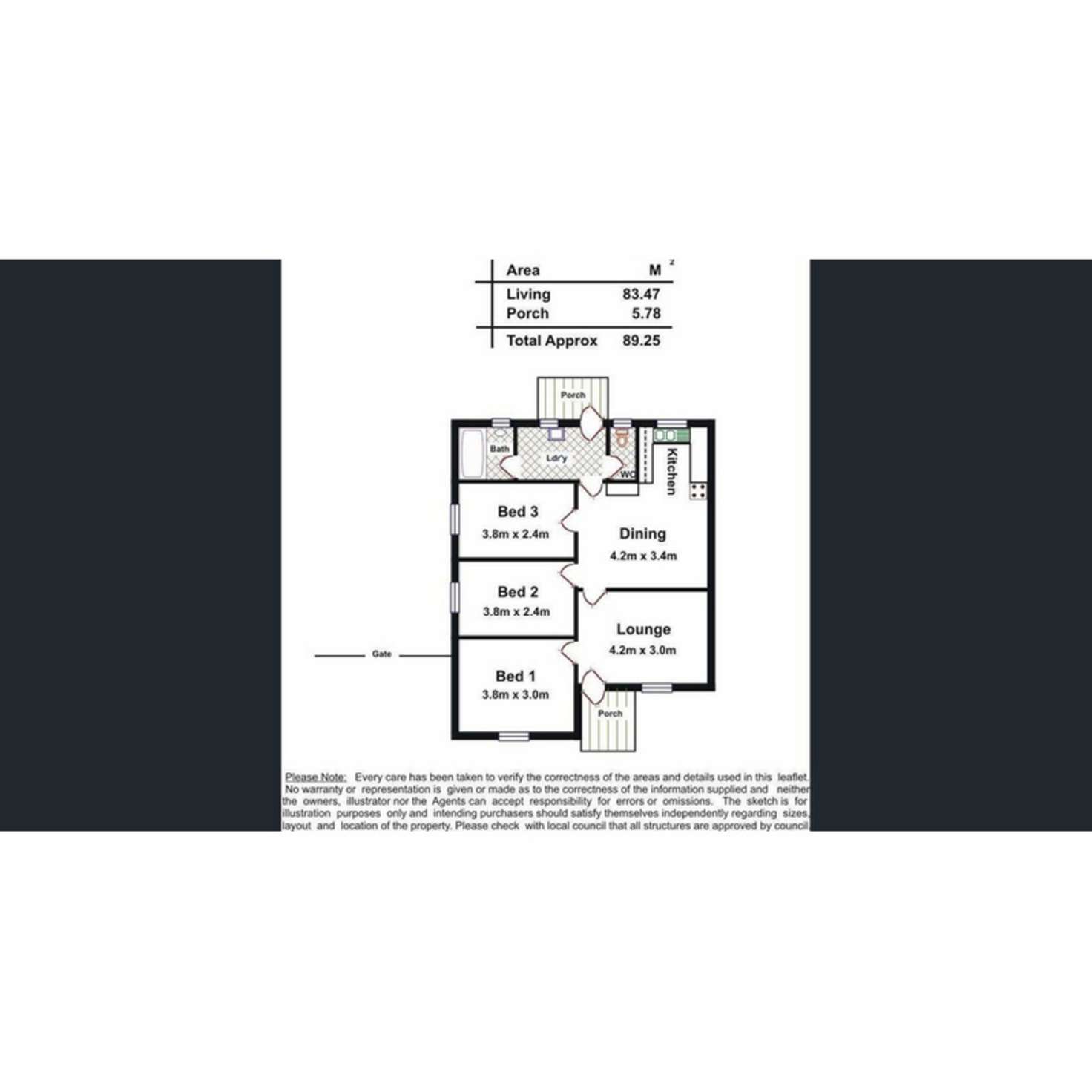 Floorplan of Homely house listing, 10 Rowe Street, Davoren Park SA 5113