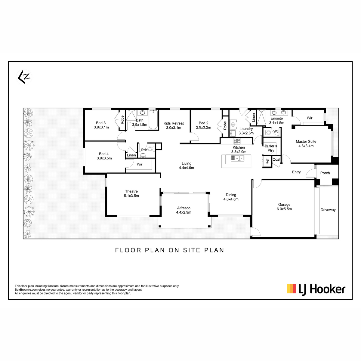 Floorplan of Homely house listing, 23 Denman Drive, Point Cook VIC 3030