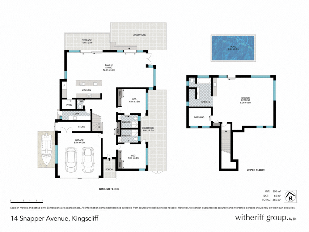 Floorplan of Homely house listing, 14 Snapper Avenue, Kingscliff NSW 2487
