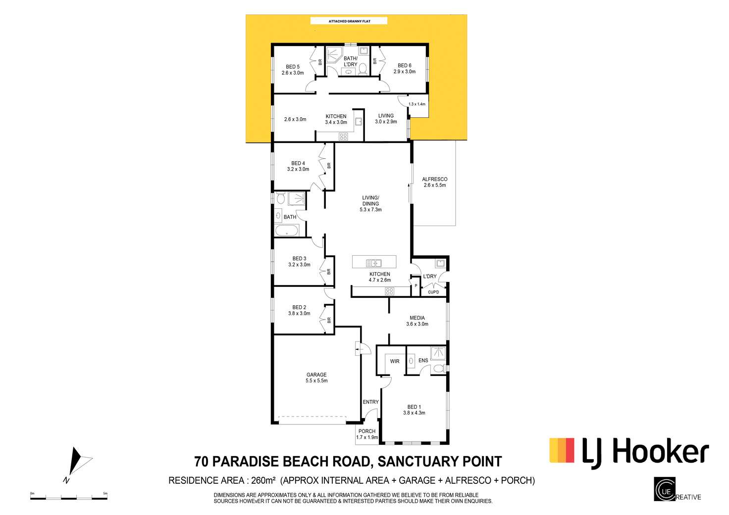 Floorplan of Homely house listing, 70 Paradise Beach Road, Sanctuary Point NSW 2540
