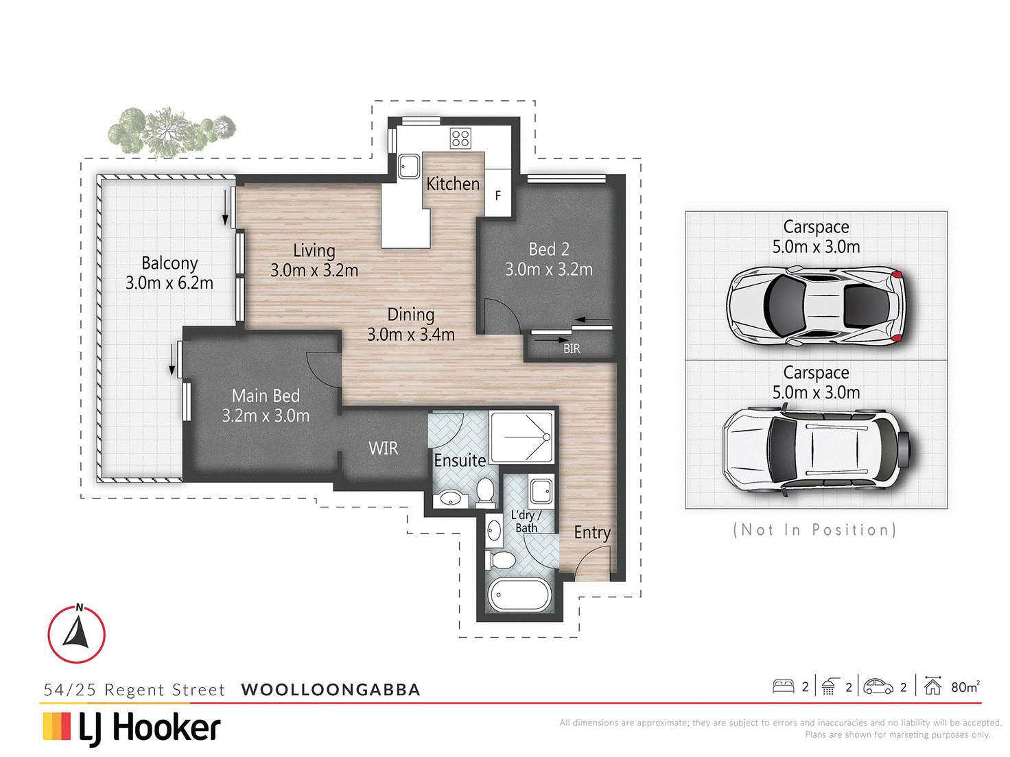 Floorplan of Homely unit listing, 54/25-29 Regent Street, Woolloongabba QLD 4102