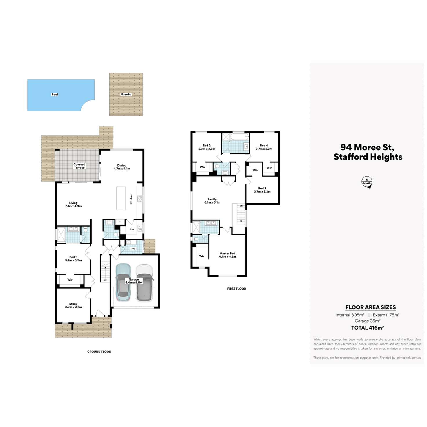 Floorplan of Homely house listing, 94 Moree Street, Stafford Heights QLD 4053