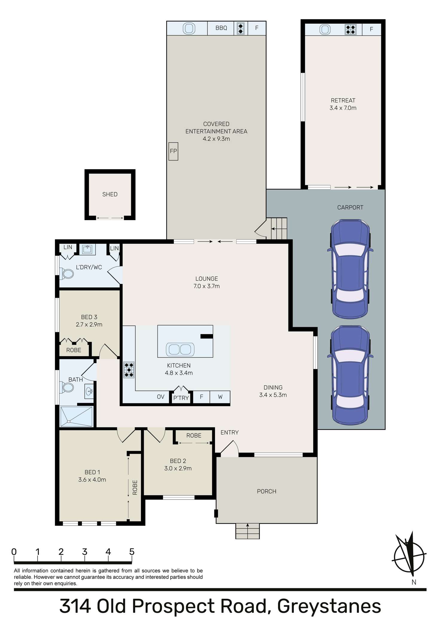 Floorplan of Homely house listing, 314 Old Prospect Road, Greystanes NSW 2145
