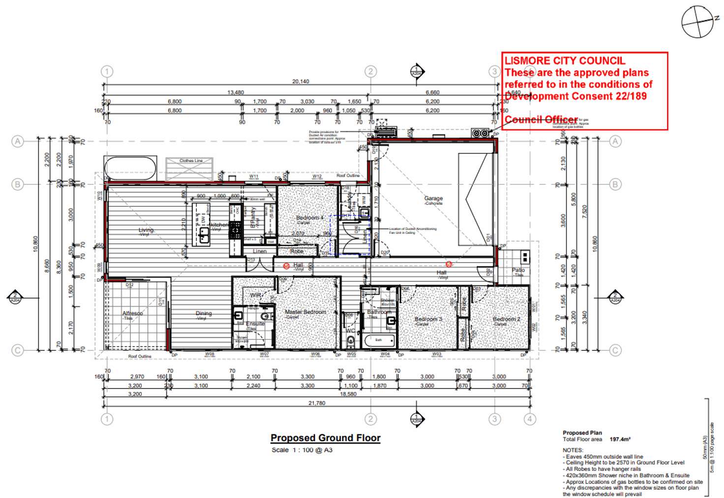 Floorplan of Homely residentialLand listing, 16 Oak Drive, Goonellabah NSW 2480