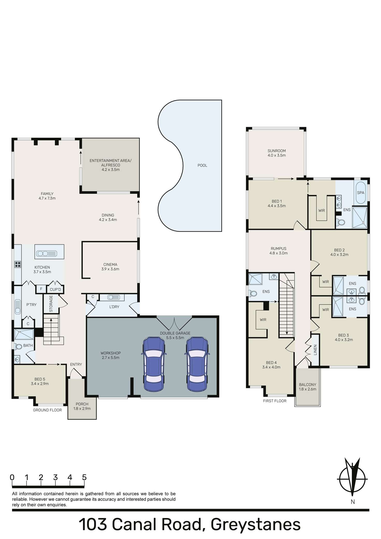 Floorplan of Homely house listing, 103 Canal Road, Greystanes NSW 2145