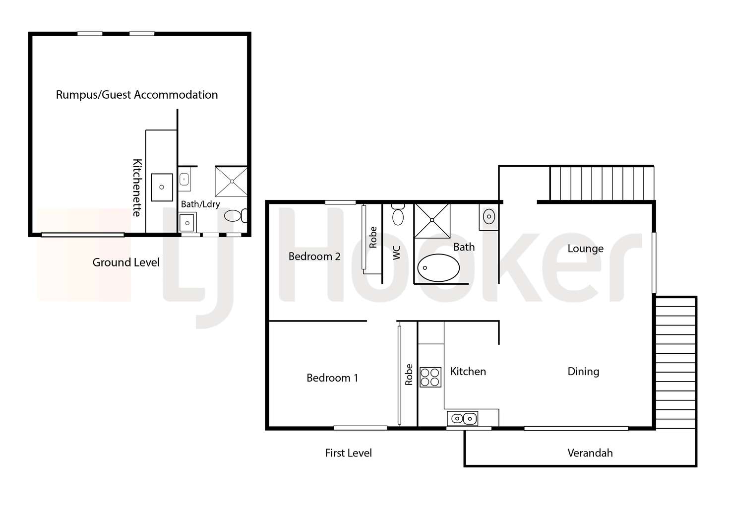Floorplan of Homely townhouse listing, 1/20 Pilot Street, Harrington NSW 2427