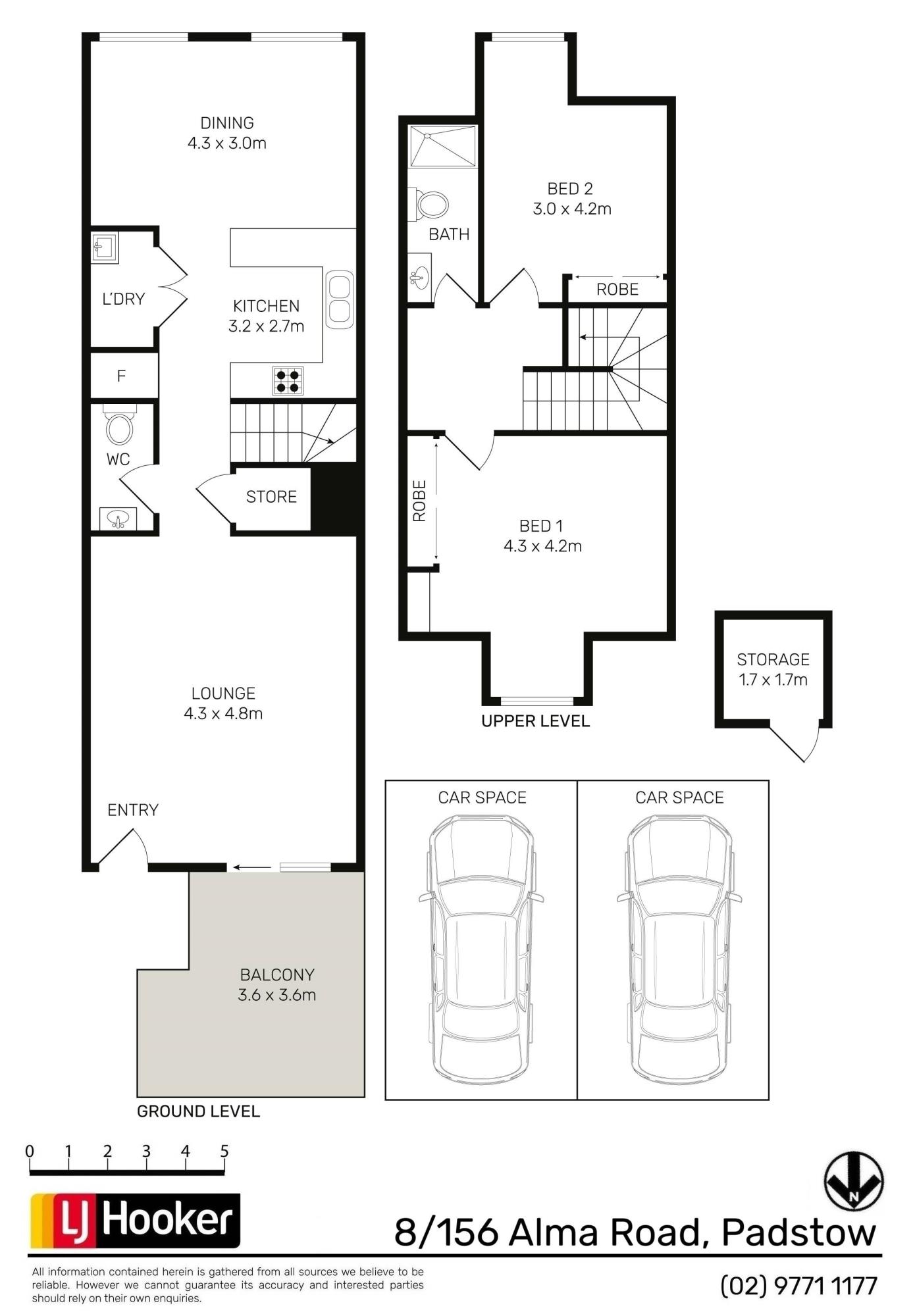 Floorplan of Homely unit listing, 8/156-160 Alma Road, Padstow NSW 2211