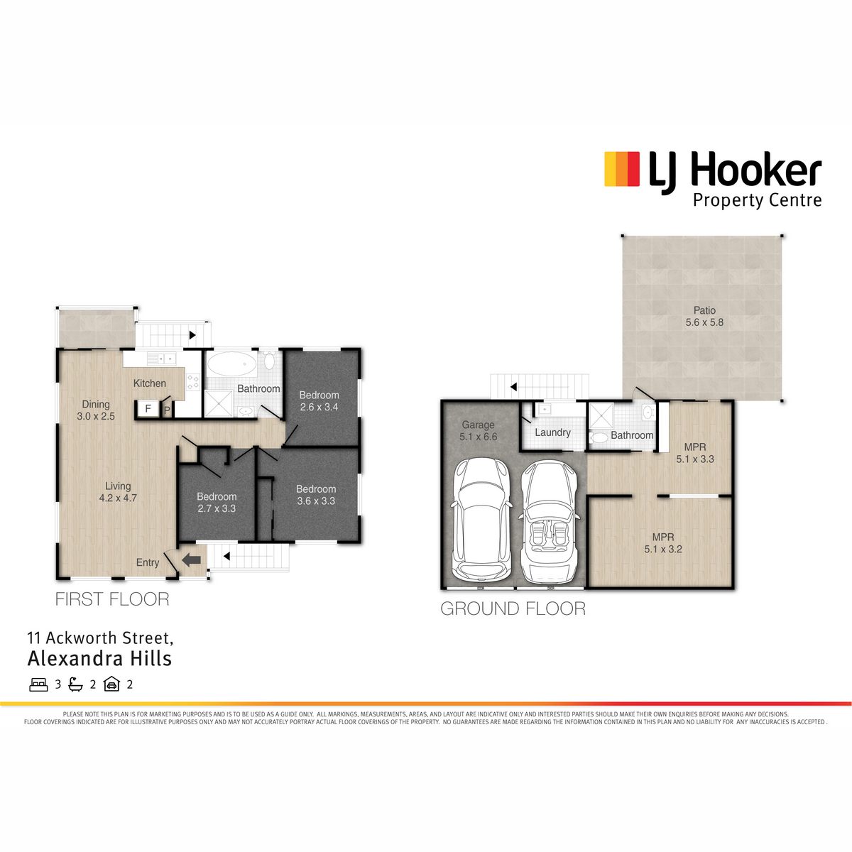 Floorplan of Homely house listing, 11 Ackworth Place, Alexandra Hills QLD 4161