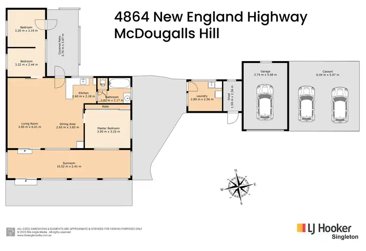 Floorplan of Homely house listing, 4864 New England Highway, Singleton NSW 2330