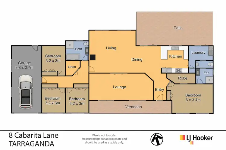 Floorplan of Homely house listing, 8 Cabarita Lane, Bega NSW 2550