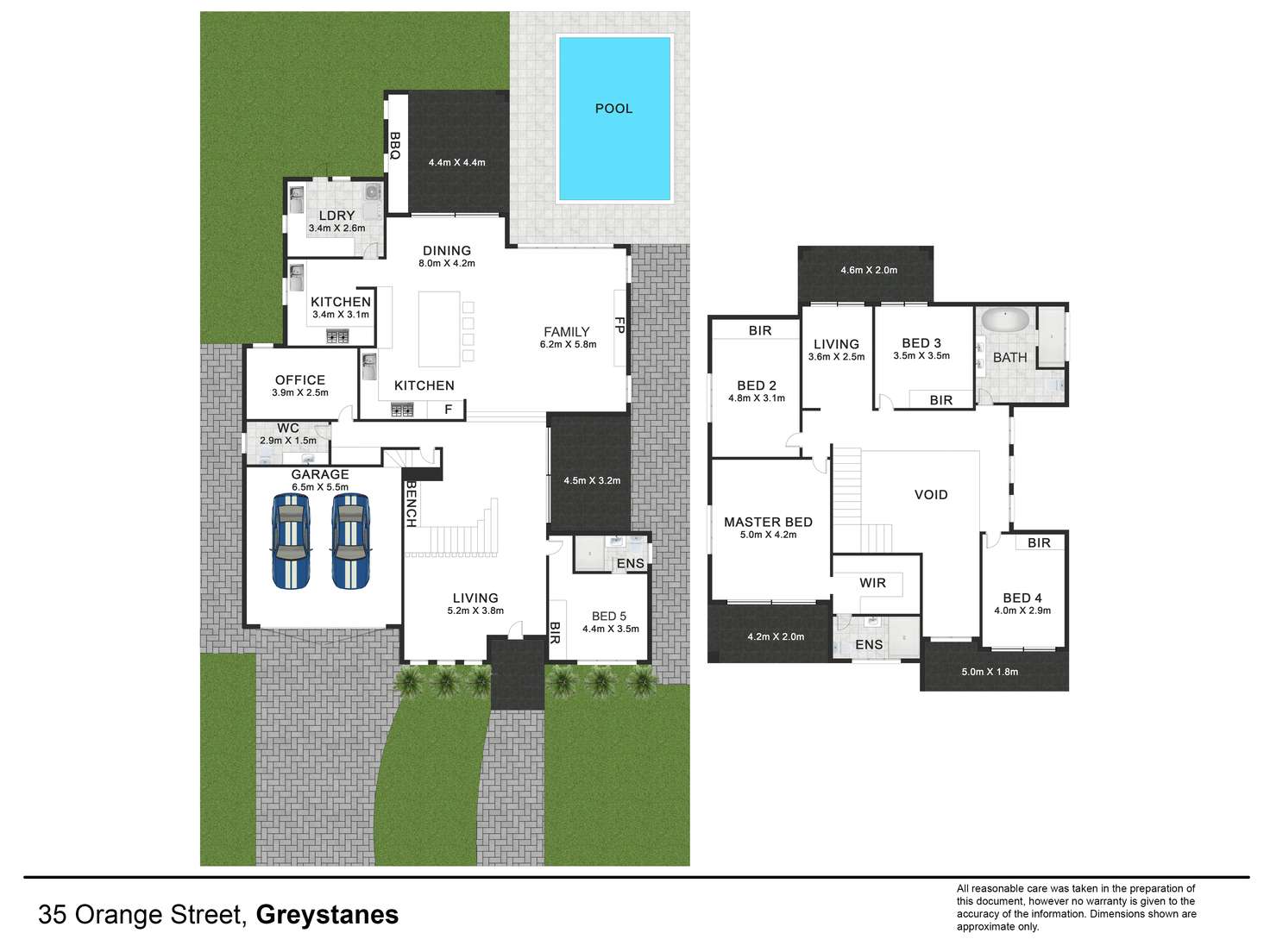 Floorplan of Homely house listing, 35 Orange Street, Greystanes NSW 2145