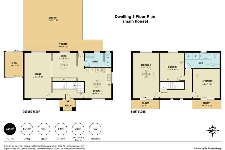 Floorplan of Homely blockOfUnits listing, 1-4/192 South Road, Mile End SA 5031