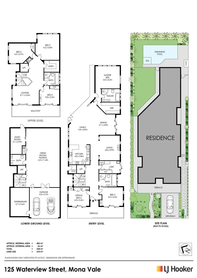 Floorplan of Homely house listing, 125 Waterview Street, Mona Vale NSW 2103