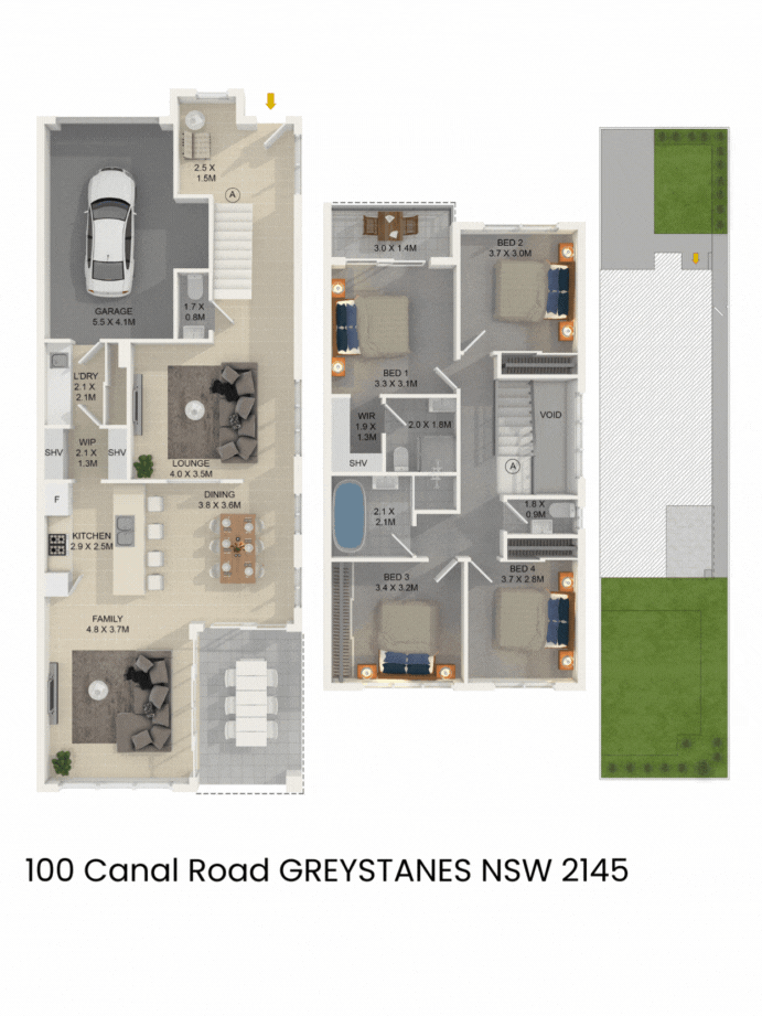 Floorplan of Homely house listing, 100 Canal Road, Greystanes NSW 2145