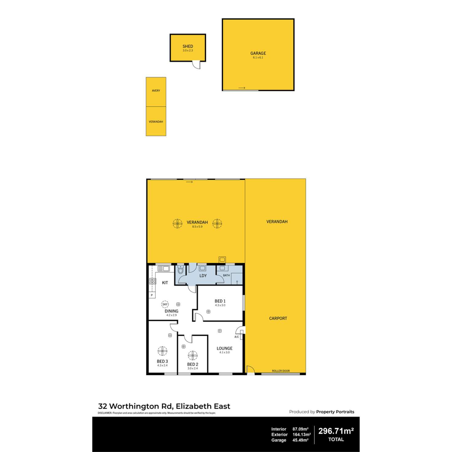 Floorplan of Homely house listing, 32 Worthington Road, Elizabeth East SA 5112