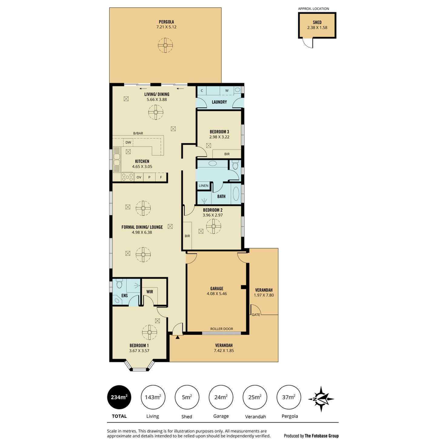 Floorplan of Homely house listing, 24 Rotz Court, Golden Grove SA 5125