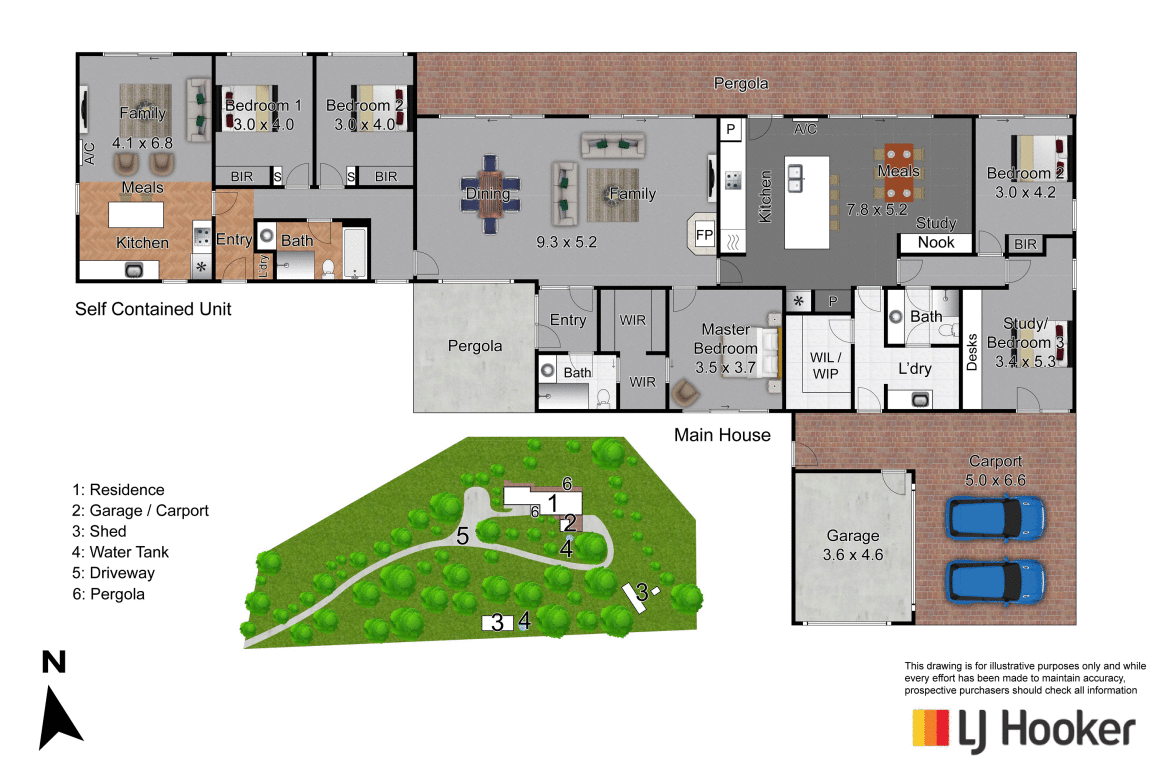 Floorplan of Homely acreageSemiRural listing, 82 Beaumont Road, Berwick VIC 3806