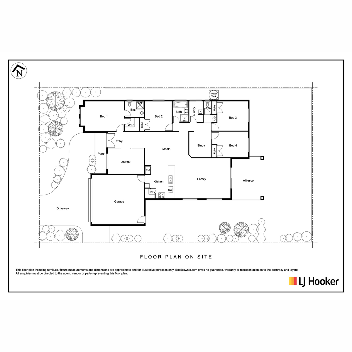 Floorplan of Homely house listing, 19 Juniper Avenue, Point Cook VIC 3030