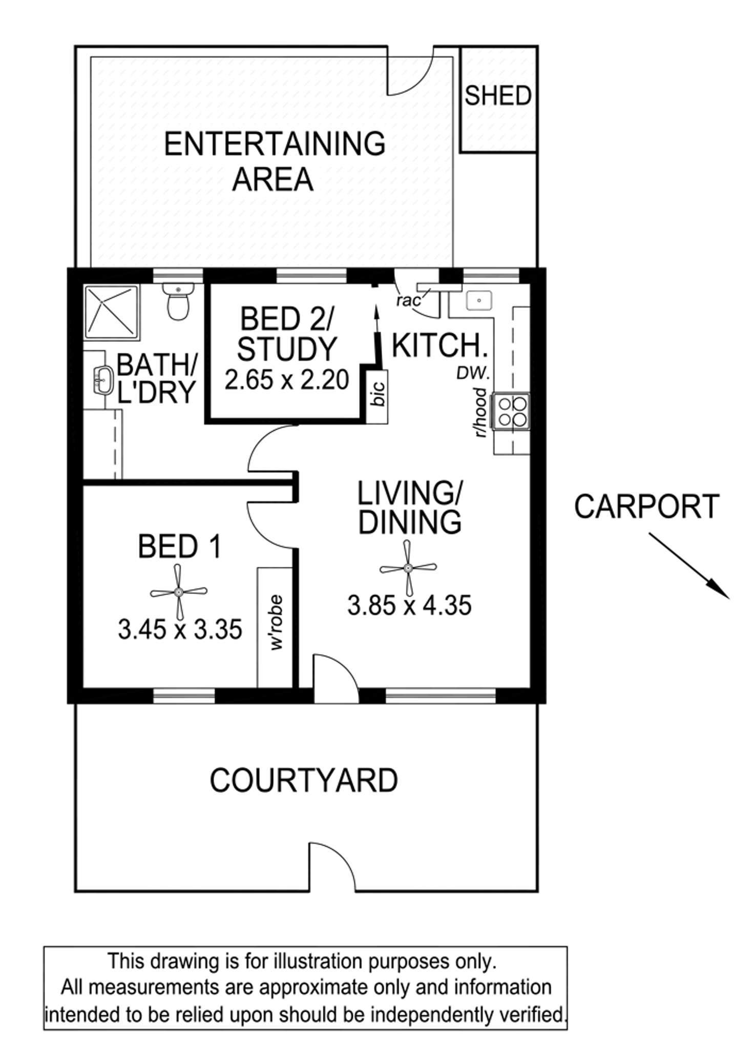 Floorplan of Homely house listing, 2/38 De Laine Avenue, Edwardstown SA 5039