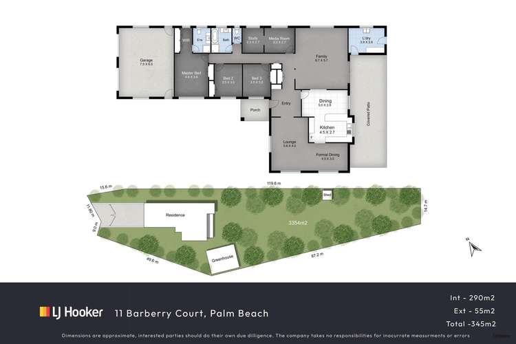 Floorplan of Homely house listing, 11 Barberry Court, Palm Beach QLD 4221