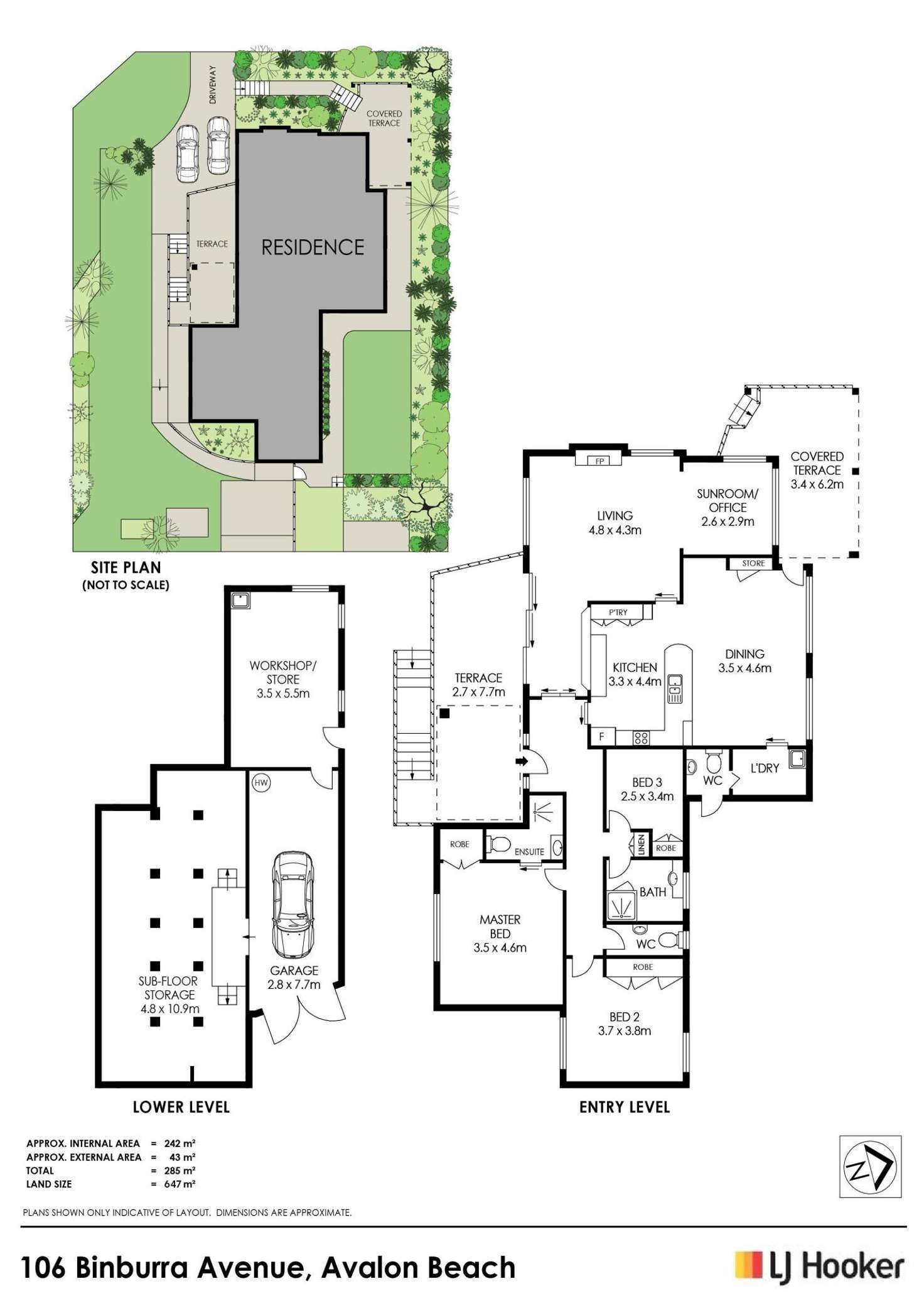 Floorplan of Homely house listing, 106 Binburra Avenue, Avalon Beach NSW 2107