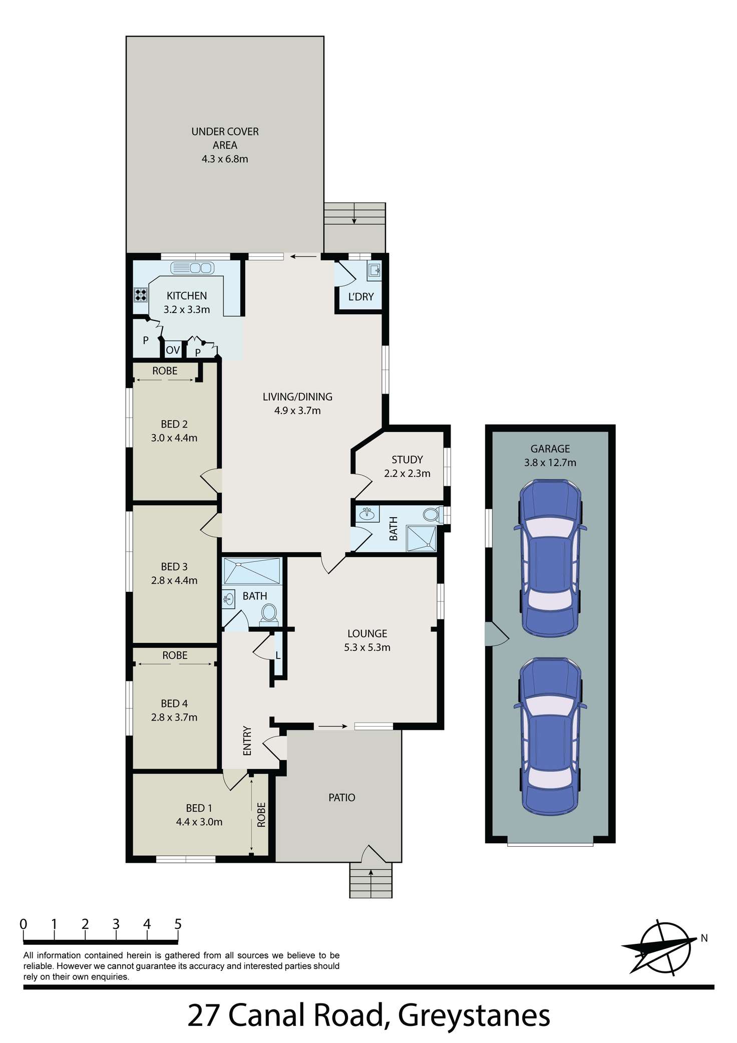 Floorplan of Homely house listing, 27 Canal Road, Greystanes NSW 2145