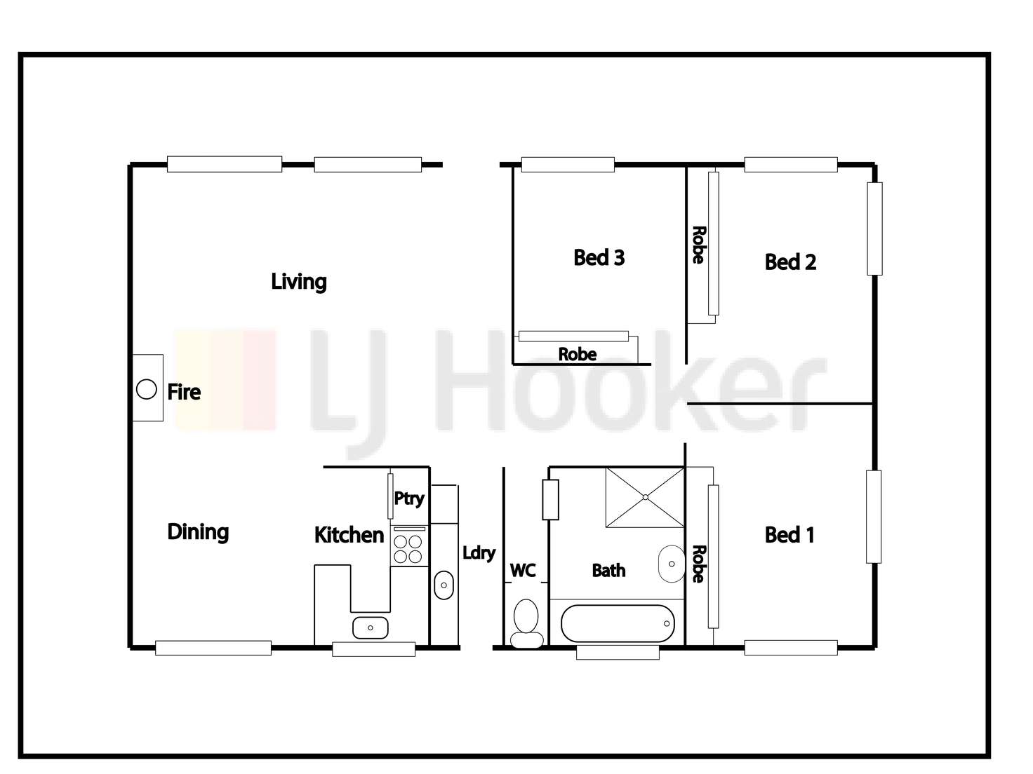 Floorplan of Homely house listing, 114 Gibsons Road, Coopernook NSW 2426